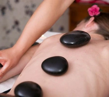 Hot stone massage